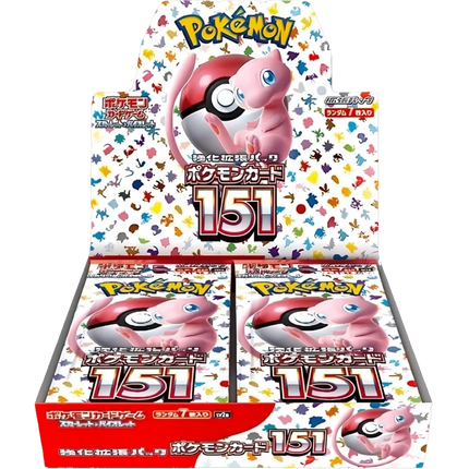 Pokemon TCG - Scarlet & Violet - 151 (SV2a) - Booster Box (Japonais)