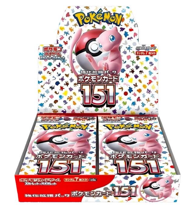 Pokemon TCG - Scarlet & Violet - 151 (SV2a) - Booster Box (Japonais)