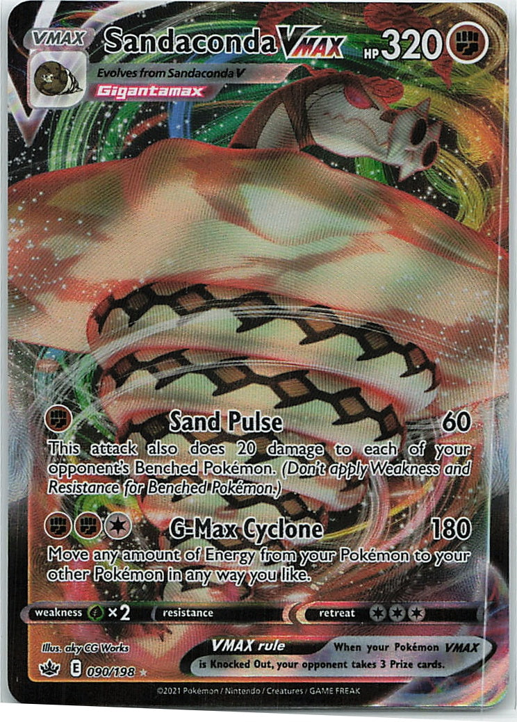 Sandaconda VMAX (Chilling Reign) 90/198 [Near Mint]