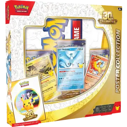 Pokemon TCG - 30th Celebration - Poster Collection (Anglais)