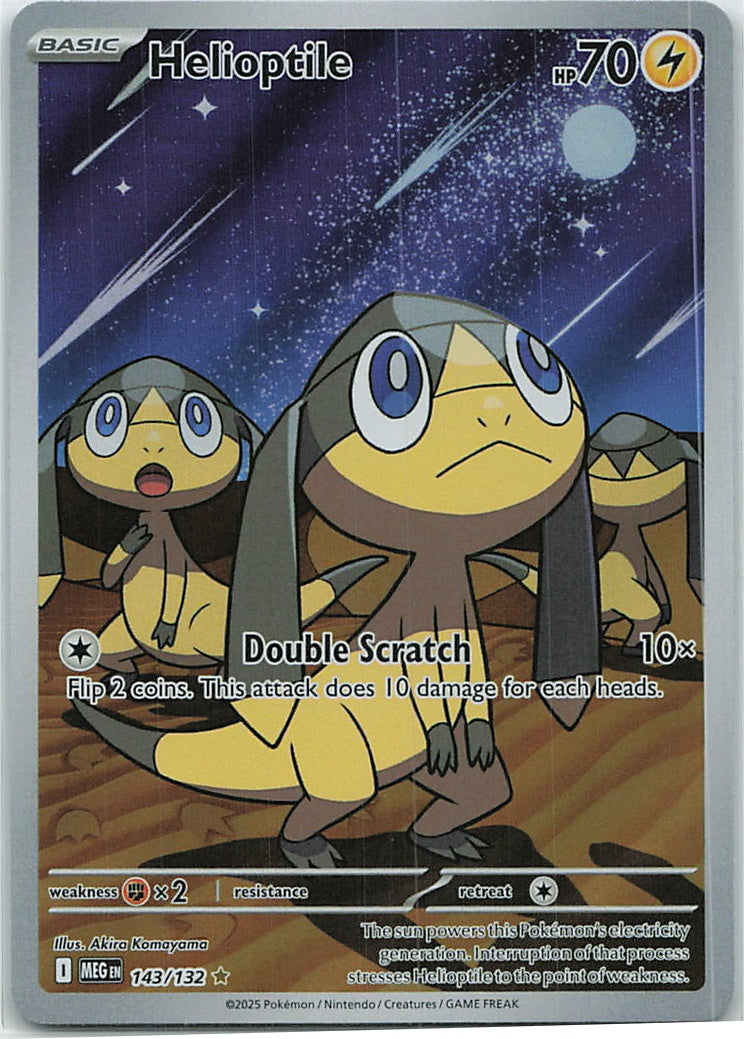 Helioptile (Mega Evolution) 143/132 [Near Mint]