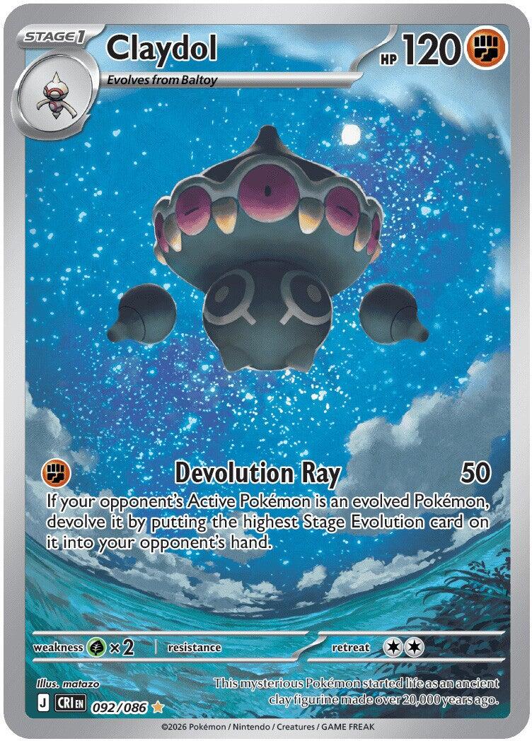 Claydol (Chaos Rising) 92/86 [Near Mint]