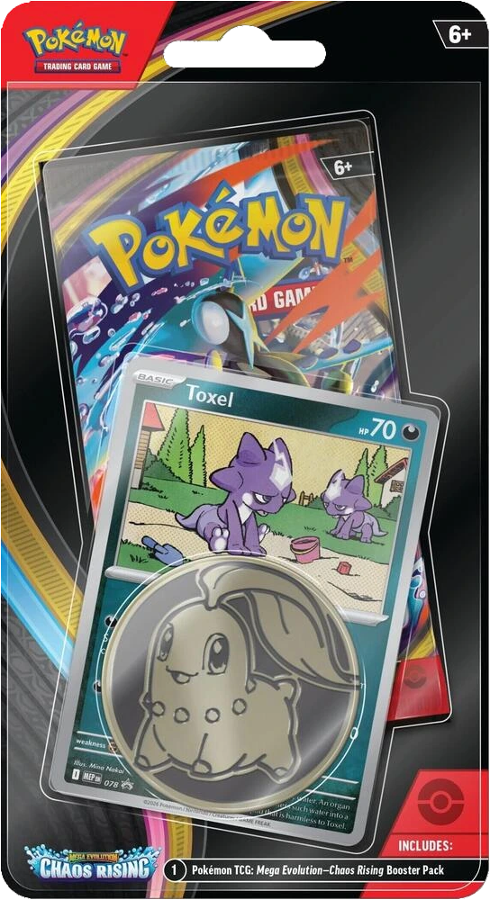 Pokemon TCG - Mega Evolution - Chaos Rising (ME4) - Checklane Blister (Anglais)