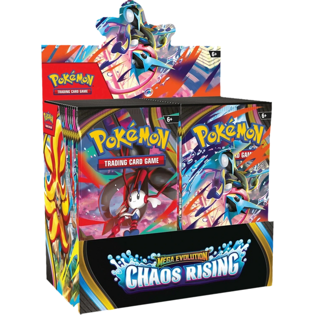Pokemon TCG - Mega Evolution - Chaos Rising (ME4) - Booster Box (Anglais)