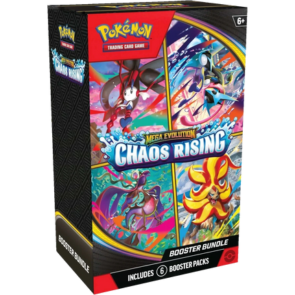 Pokemon TCG - Mega Evolution - Chaos Rising (ME4) - Booster Bundle (Anglais)