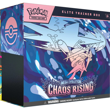 Pokemon TCG - Mega Evolution - Chaos Rising (ME4) - Elite Trainer Box (Anglais)