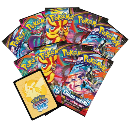 Pokemon TCG - Mega Evolution - Chaos Rising (ME4) - Elite Trainer Box (Anglais)