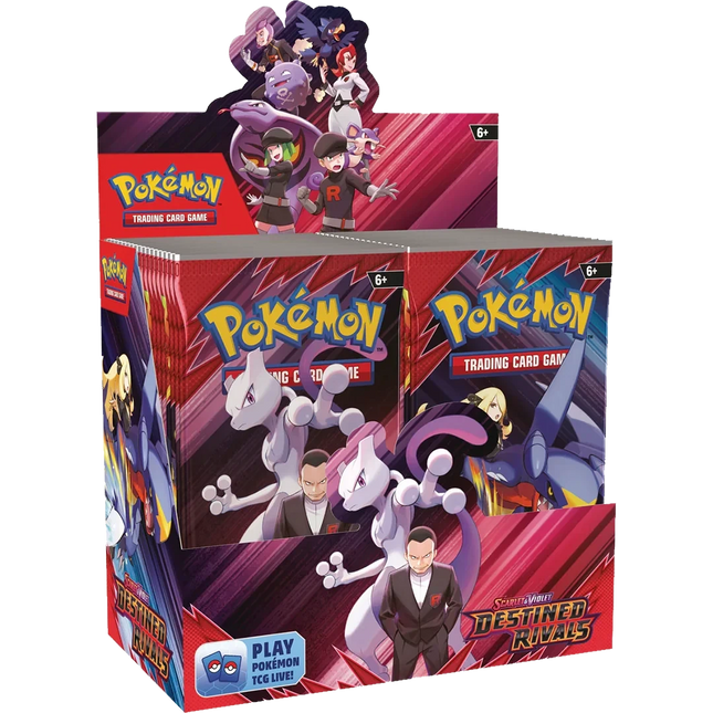 Pokemon TCG - Scarlet & Violet - Destined Rivals (SV10) - Booster Box (Anglais)
