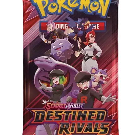 Pokemon TCG - Scarlet & Violet - Destined Rivals (SV10) - Booster Pack (Anglais)