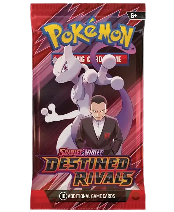 Pokemon TCG - Scarlet & Violet - Destined Rivals (SV10) - Booster Pack (Anglais)