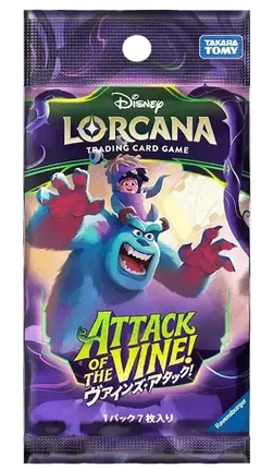 Disney Lorcana - Attack of the Vine! (Set 13) - Booster Pack (Japonais)