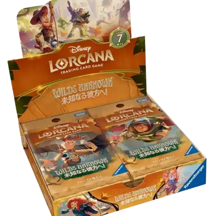 Disney Lorcana - Wilds Unknown (Set 12) - Booster Box (Japonais)