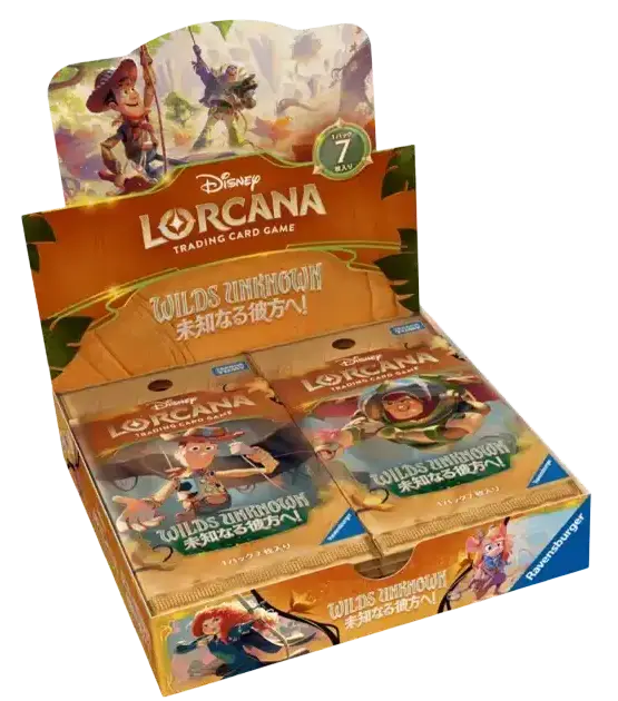 Disney Lorcana - Wilds Unknown (Set 12) - Booster Box (Japonais)