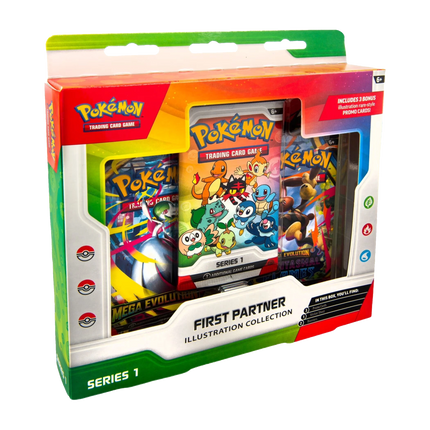 Pokemon TCG - First Partner Illustration Collection - Series 1 (Anglais)
