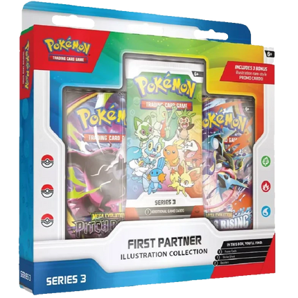 Pokemon TCG - First Partner Illustration Collection - Series 3 (Anglais)