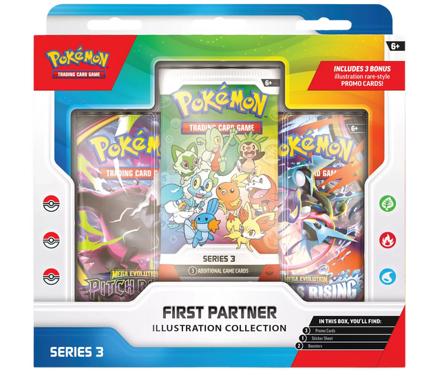 Pokemon TCG - First Partner Illustration Collection - Series 3 (Anglais)