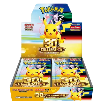 Pokemon TCG - Mega Evolution - 30th CELEBRATION (M6a) - Booster Box (Japonais) [Précommande]
