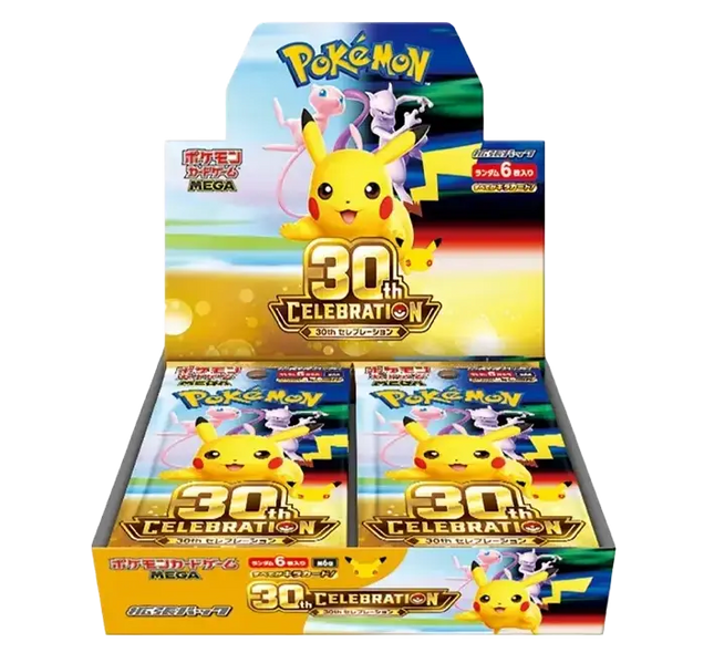 Pokemon TCG - Mega Evolution - 30th CELEBRATION (M6a) - Booster Box (Japonais) [Précommande]