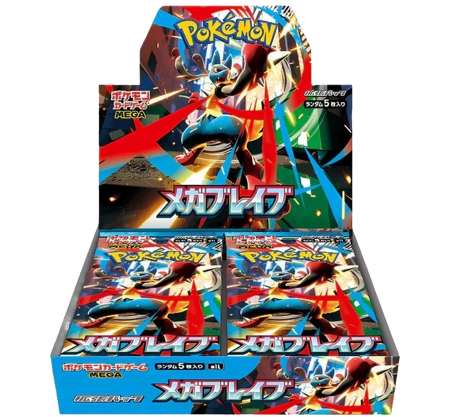 Pokemon TCG - Mega Evolution - Mega Brave (M1L) - Booster Box (Japonais)