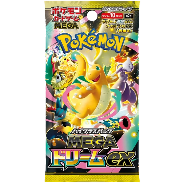 Pokemon TCG - Mega Evolution - MEGA Dream ex (M2a) - Booster Pack (Japonais)