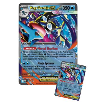Pokemon TCG - Mega Greninja ex Premium Collection (Anglais)