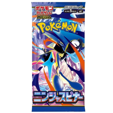 Pokemon TCG - Mega Evolution - Ninja Spinner (M4) - Booster Pack (Japonais)