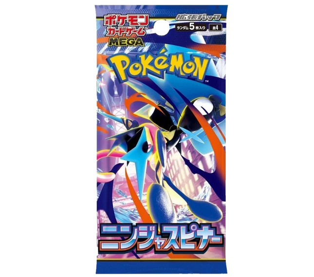 Pokemon TCG - Mega Evolution - Ninja Spinner (M4) - Booster Pack (Japonais)