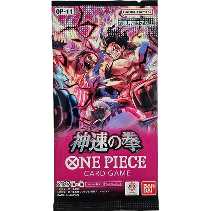 One Piece Card Game - A Fist of Divine Speed (OP-11) - Booster Box (Japonais)