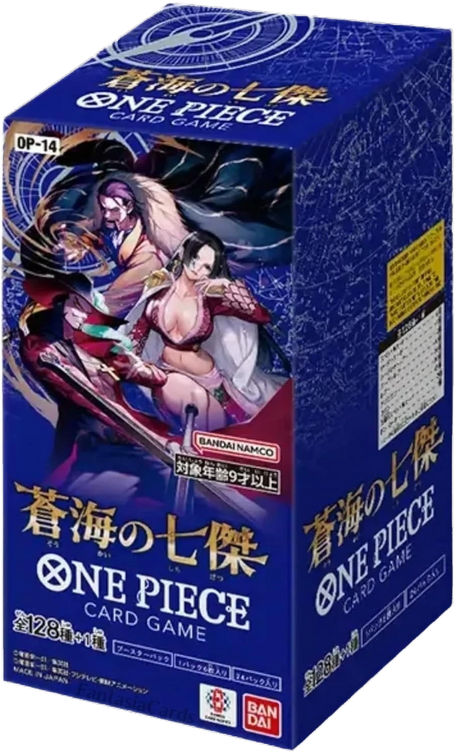 One Piece Card Game - The Azure Sea's Seven (OP-14) - Booster Box (Japonais)