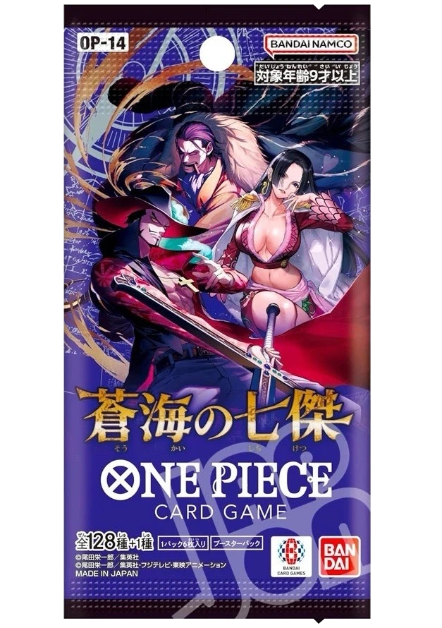 One Piece Card Game - The Azure Sea's Seven (OP-14) - Booster Pack (Japonais)