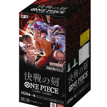 One Piece Card Game - The Moment of Decisive Battle (OP-16) - Booster Box (Japonais)