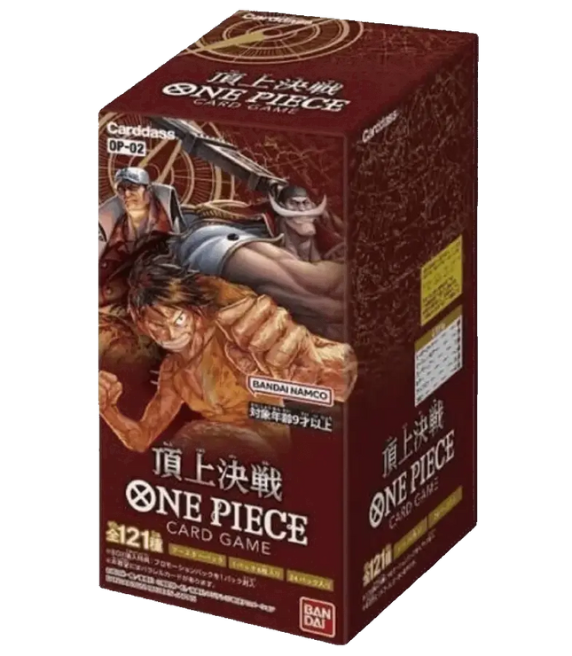 One Piece Card Game - Paramount War (OP-02) - Booster Box (Japonais)