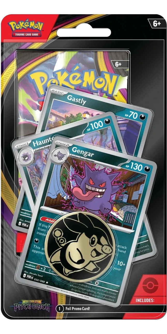 Pokemon TCG - Mega Evolution - Pitch Black (ME5) - Premium Checklane Blister (Anglais)