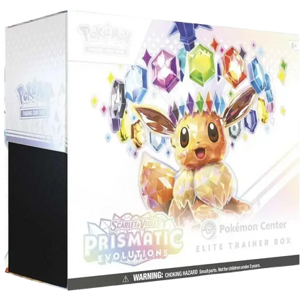 Pokemon TCG - Scarlet & Violet - Prismatic Evolutions - Pokemon Center Elite Trainer Box (Anglais)