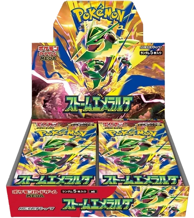 Pokemon TCG - Mega Evolution - Storm Emeralda (M6) - Booster Box (Japonais)