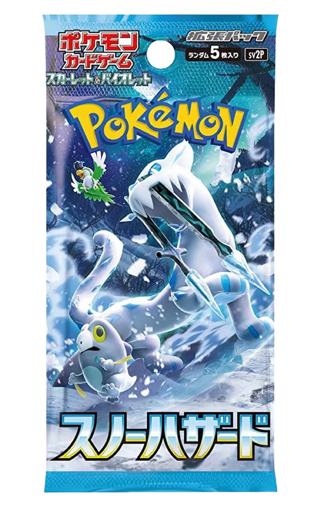 Pokemon TCG - Scarlet & Violet - Snow Hazard (SV2P) - Booster Pack (Japonais)