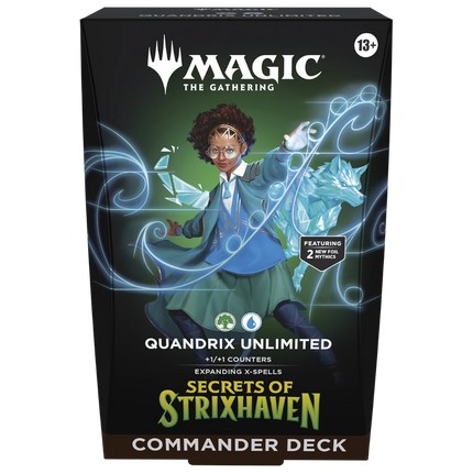 Magic: The Gathering - Secrets of Strixhaven - Quandrix Unlimited Commander Deck (Anglais)