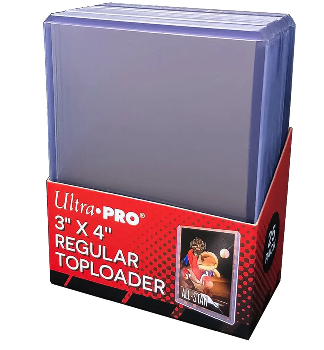 Ultra PRO - Regular Toploaders 3" x 4" (lot de 25)