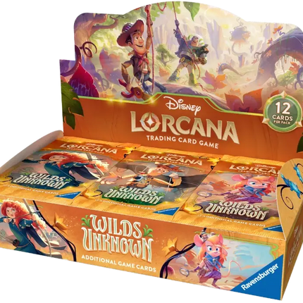Disney Lorcana - Wilds Unknown (Set 12) - Booster Box (Anglais)