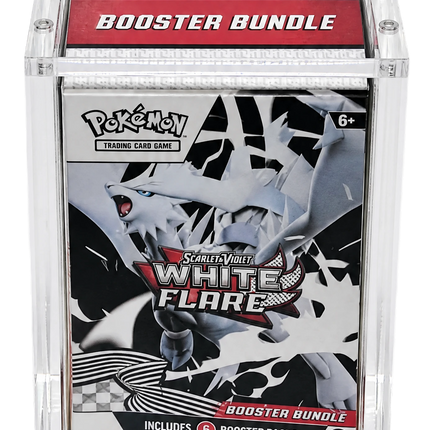 Boîtier d’exposition en acrylique - Pokemon Booster Bundle (couvercle magnétique)