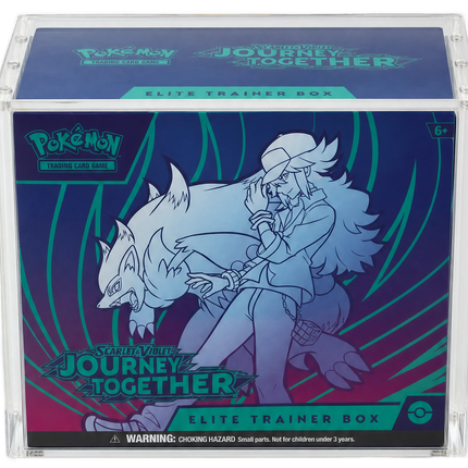Boîtier d’exposition en acrylique - Pokemon Elite Trainer Box (couvercle magnétique)