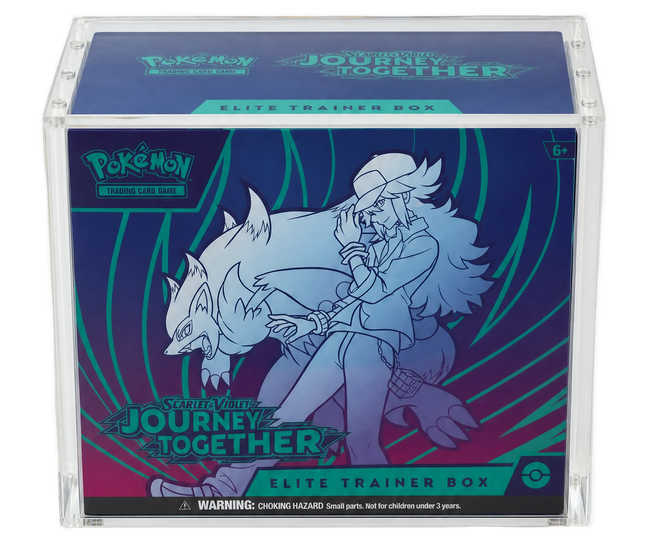 Acrylique Display Case - Pokemon Elite Trainer Box (Couvercle Magnétique)