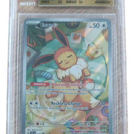 Pokemon TCG - Eevee SVP 173 - Prismatic Evolutions ETB Promo - BGS 9.5 Gem Mint (Anglais)