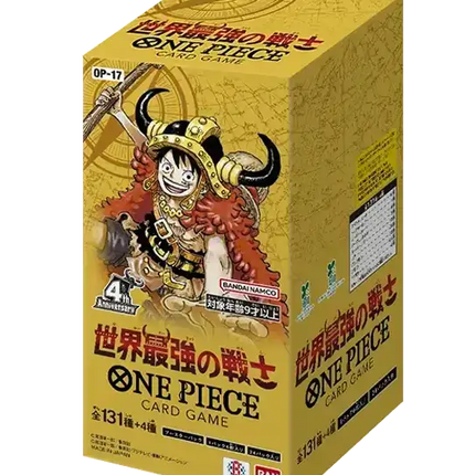 One Piece Card Game - The World's Strongest Warriors (OP-17) - Booster Box (Japonais)