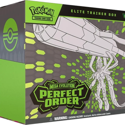 Pokemon TCG - Mega Evolution - Perfect Order (ME3) - Elite Trainer Box (Anglais)