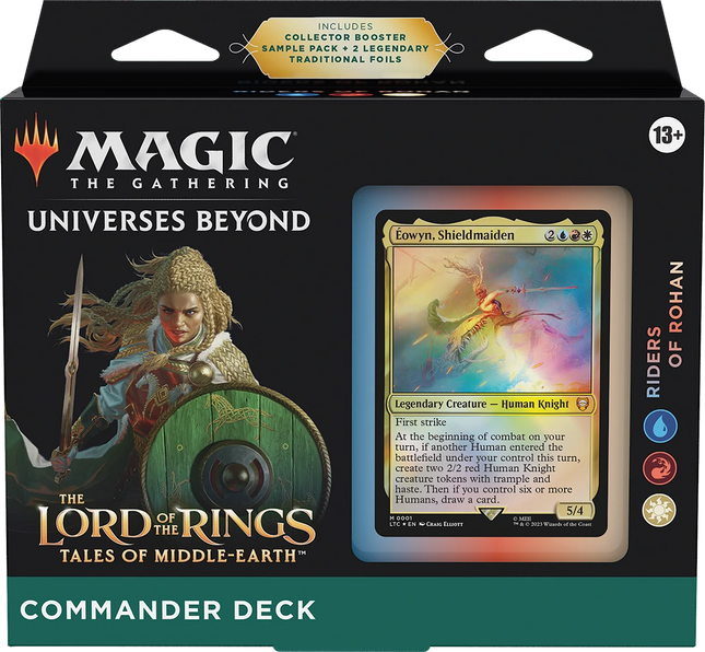 Magic: The Gathering - The Lord of the Rings: Tales of Middle-earth - Riders of Rohan Commander Deck (Anglais)