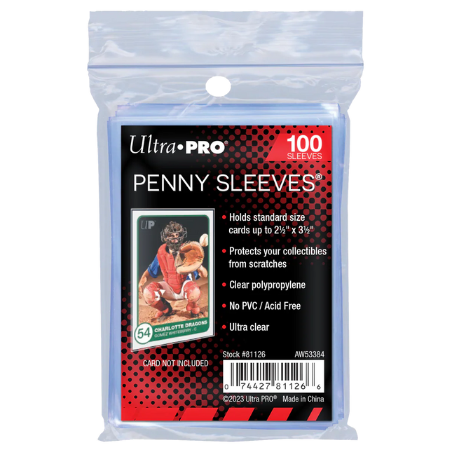Ultra PRO - Soft Card Sleeves / Penny Sleeves (lot de 100)